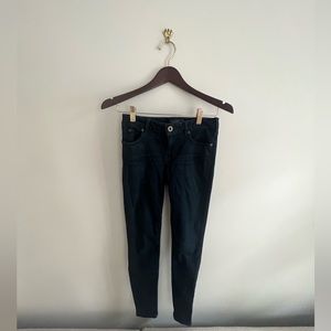 Scotch and Soda dark blue skinny low rise jeans, size 26 in a great condition